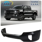 Front Bumper Face Bar W/ Fog Light Hole Black Fit For 2016-2019 Silverado 1500. Fixed Price $228.09.