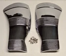 Nos 1941 - 1948 Nash Triple Plated Chrome Stone Guard Gravel Shield Set 42 46 47. Fixed Price $225.00.