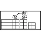 Genuine Mercedes-benz Tire Information Label Oem 2535849300. Fixed Price $29.51.