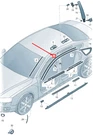 New Audi A7 Sportback Right Roof Frame Seal 4G8854544A No Duty To. Fixed Price $73.10.