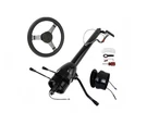 1947-54 Chevy Gmc Truck 32'' Blk Automatic Tilt Steering COLUMN&14'' Banjo Wheel. Fixed Price $315.00.