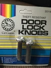 Vintage Cal Custom Door Lock Knobs Chrome #2019 Gm, Ford Mercury Bird. Fixed Price $19.99.