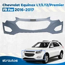 For 2016 2017 Chevrolet Equinox Ltz Premier Front Upper Bumper Cover 23413531. Fixed Price $114.99.