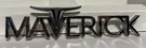 1973 Ford Maverick Chrome Script Emblem P/n's D3DB-6250401-AA Original O.e.m.. Fixed Price $39.99.