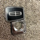 88 90 91 92 93 Lincoln Continental Rear Trunk Lid Lock Cover Emblem Vntge. Fixed Price $18.00.