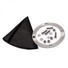 Vertical Or Emergency Brake Black Boot And Silver Ring American Shifter. Fixed Price $54.95.
