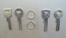 4 Old School Key Blanks! Ford Galaxie Thunderbird Fairlane F100 Pickup Edsel. Fixed Price $10.00.