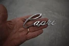1966 Mercury Comet " Capri Chrome Script / Emblem Nice Original C6GB-54291A. Fixed Price $29.25.