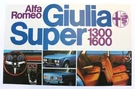 Original Garage Concession Posters Alfa Romeo Giulia Super 1300 1600 New. Fixed Price $383.16.