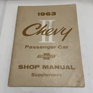 63 Chevrolet Chevy Ii Passenger Car Shop Manual Supplement ST-19. Fixed Price $20.66.