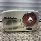 Studebaker SB2603CR Am/fm TV1 TV2 Portable Radio Inst Weather Retro Orange/white. Fixed Price $19.99.