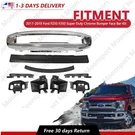 Fits 2017-2019 Ford F250 F350 Super Duty Chrome Front Bumper Face Bar Kit. Fixed Price $741.88.