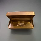 Vintage 1950'S Cadillac Metal Accessory Ashtray For Dash Aluminum JA-38. Fixed Price $45.00.