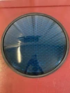 Vintage Kopp Green/blue Glass Traffic Light Signal 12" Lens Wide Angle. Fixed Price $19.99.