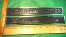 BO73 Plymouth Barracuda Door Panel Emblems Vntage 1965 #2218192. Fixed Price $49.99.