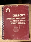 Chiltons Std Hydraulic & Power Brake Service Manual 1950-1959 Gm Ford Chrysler. Fixed Price $24.59.