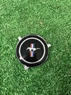 1965 1966 Ford Mustang Deluxe Woodgrain Steering Wheel Horn Button Emblem. Fixed Price $30.00.