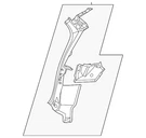 Genuine Nissan Body D-pillar G7611-6RRMA. Fixed Price $397.88.