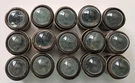 Lot Of 15 Original Libbey Glass Marble Reflectors Cats Eye Railroad. Fixed Price $49.99.