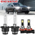 For Infiniti QX70 QX50 2014-2017 D2S Hid Headlight + H11 Led Fog Bulbs 4X. Fixed Price $31.48.