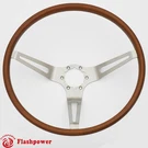 Flashpower Gm Classic Wood Steering Wheel Original Restoration Muscle Car 15''. Fixed Price $285.00.