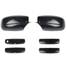 Sportuli Carbon Fiber Side Mirror Caps + Door Handle Covers Replace For 2011-.... Fixed Price $72.22.