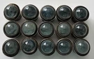 Lot Of 15 Original Libbey Glass Marble Reflectors Cats Eye Railroad. Fixed Price $49.99.