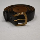 Vtg Hickok Pioneer 36 Brown Sealskin Sueded Cowhide Solid Bronze Buckle Belt. Fixed Price $74.99.
