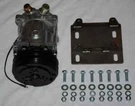 York To 508 Sanden Adapter Mounting Bracket + R134A Air Condition Compressor. Fixed Price $187.50.