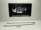 97-06 Jeep Tj Wrangler Support Rods Tub To Grille Pbt Patriot Blue + Bolts. Fixed Price $50.70.