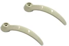 Pair 2PC Cab Interior Side Door Handle Inner Cargo Beige Genuine Vw T2 Split Bus. Fixed Price $56.00.