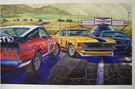 Ford Mustang Boss 302 Art 69 1970 Usac Trans Am Riverside Rufus "parnelli" Jones. Fixed Price $149.00.