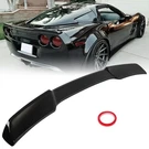 For Corvette C6 ZR1 2005-2013 Rear Trunk Wing Spoiler Extended Style Gloss Black. Fixed Price $79.99.