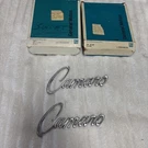 Gm Nos 3916660 Chevrolet Camaro Fender Side Emblem Copo Z28 Yenko Pair. Fixed Price $100.00.