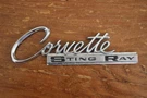 Vintage Chevrolet Corvette Emblem Badge Script Chrome Gm. Fixed Price $15.00.