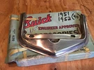 1951 1952 Buick Special Series 40 Nos Gm Gas Tank Filler Door Guard Trim 980993. Fixed Price $80.00.