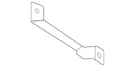 Genuine Nissan Dashboard Panel Brace 67132-5MP0A. Fixed Price $31.04.