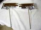 Ford 1967 1968 Mustang Gta Shelby Rh Lh Convertible Top Latch Visor Brackets. Fixed Price $75.00.