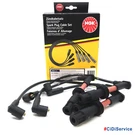 Set 4 Cables Ignition Spark Plug Ngk 8597 Alfa Romeo 156 Gtv 1.6 1.8 2.0 Twin. Fixed Price $128.12.