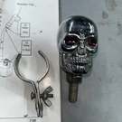 Vintage Chrome Skull Steering Knob Skeleton Spinner Suicide. Fixed Price $25.00.