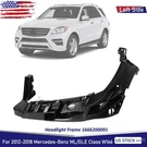 For Mercedes Benz ML350 GLE350 ML550 2012+ Headlight Frame Left Side #1666200091. Fixed Price $53.89.