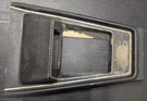 D1ZB-65044-C74-AWA 1971-73 Mustang Deluxe Console Shifter/clock Bezel. Fixed Price $60.00.
