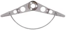 1959 1960 Chevrolet Impala Chrome Outer Horn Ring # 59C-3627*. Fixed Price $64.00.