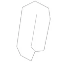 Genuine Nissan Door Shell Insulator 80992-6CA1A. Fixed Price $9.69.