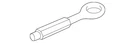 Genuine Porsche 2017-2024 718 Boxster Cayman Tow Hitch 970-721-551-05. Fixed Price $77.75.