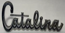 Original Pontiac Catalina 1966 Emblem Script # 9783495 Qty Oem Gm. Fixed Price $42.00.