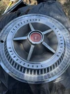 Ford Automotive 1966 Thunderbird Landau 4 Hub Caps. Fixed Price $650.00.