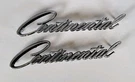 (2) 1968-71 Lincoln Mark Iii Oem Quarter Panel Emblem Script C9VB-5325622-A. Fixed Price $39.97.