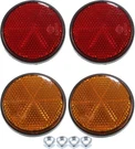 Autohaux 4 Pcs M6X1.0 Red Plastic Universal Round Screw Orange,. Fixed Price $14.34.