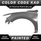 New Painted To Match *kad Gun* Front Lh Left Fender For 2016-2018 Nissan Altima. Fixed Price $380.99.